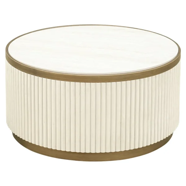 Salontafel Tivoli wit (Set van 2)