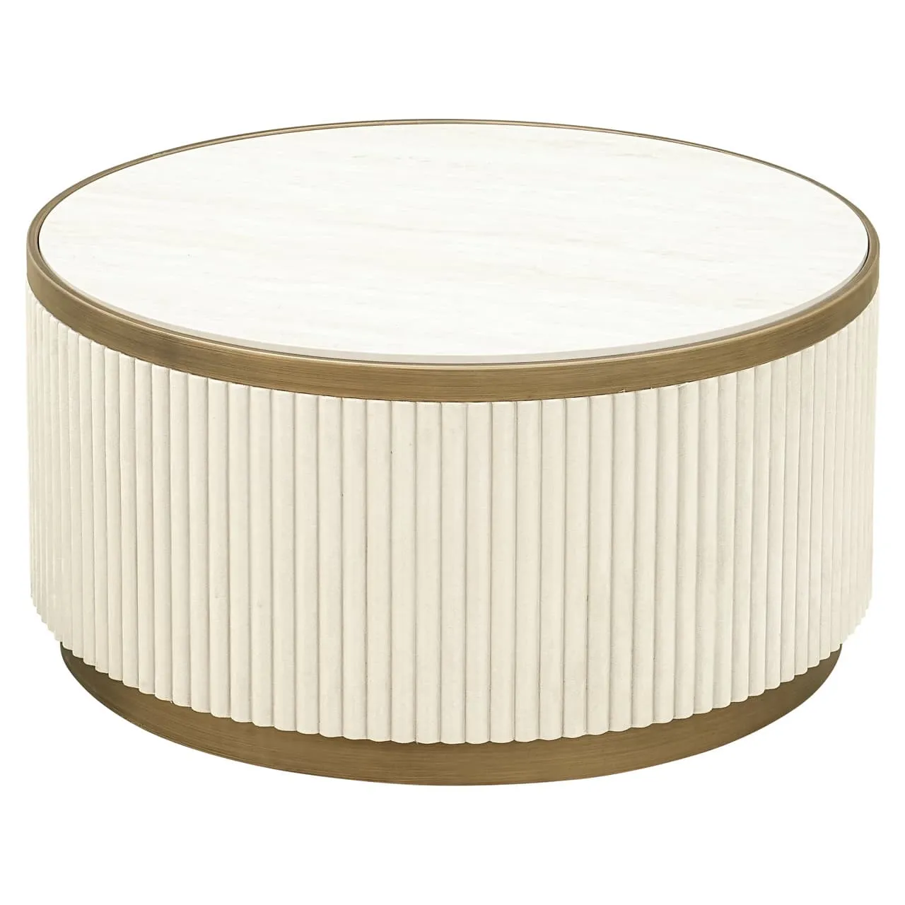 Salontafel Tivoli wit (Set van 2)