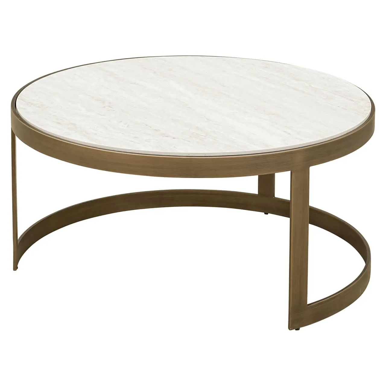 Salontafel Tivoli wit (Set van 2)