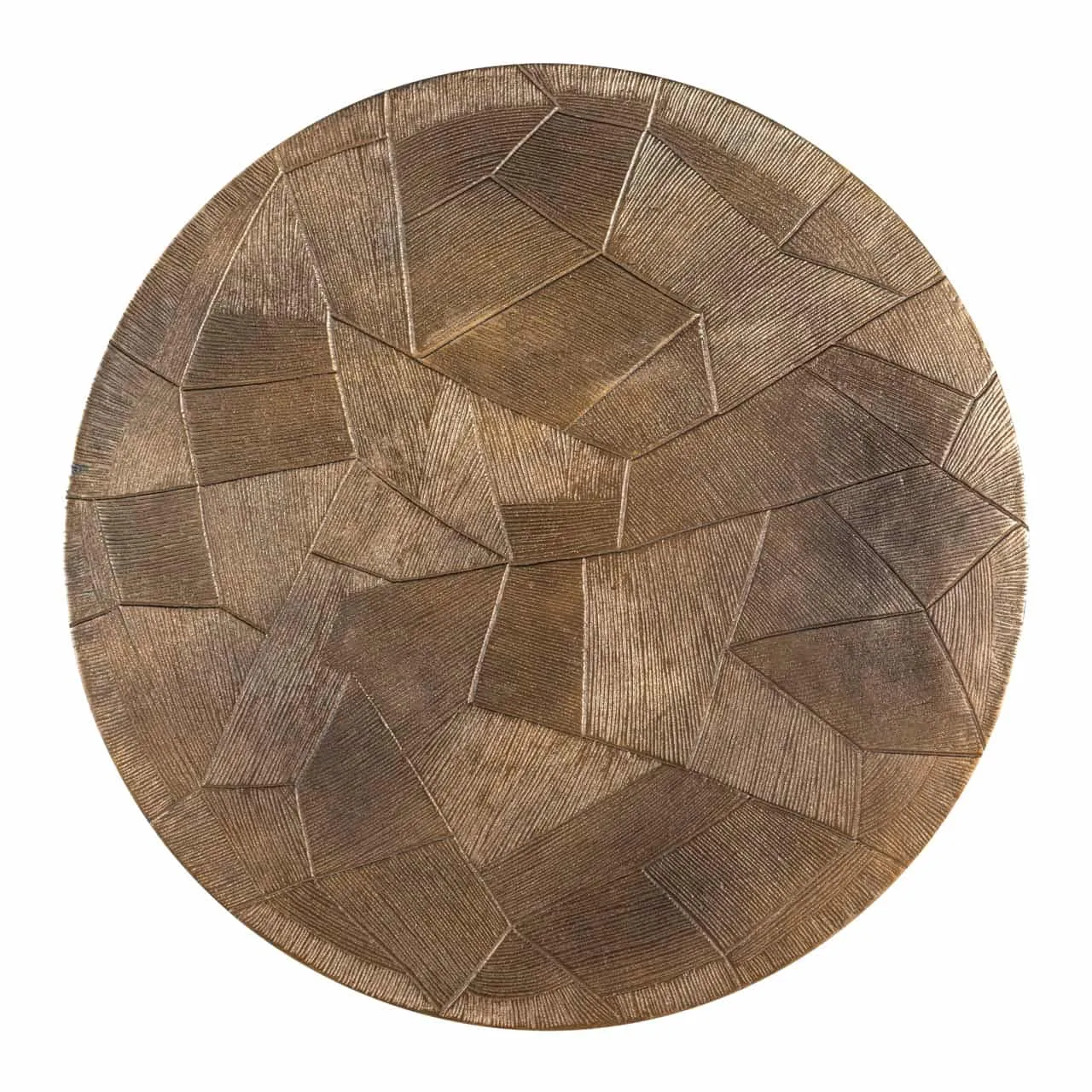 Salontafel Tulum geborsteld goud (Set van 2)