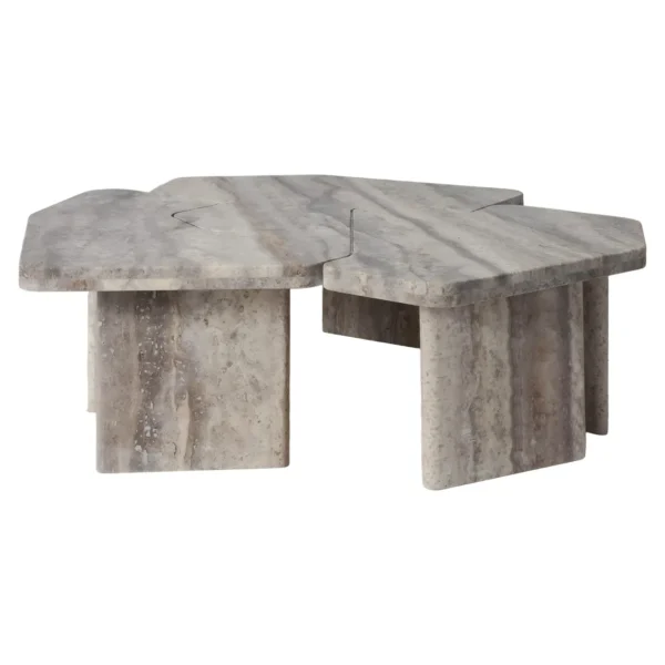 Salontafel Westin grijs (Set van 3)