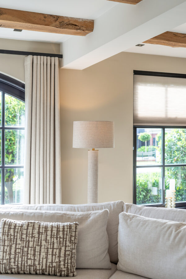 Vloerlamp Joline beige