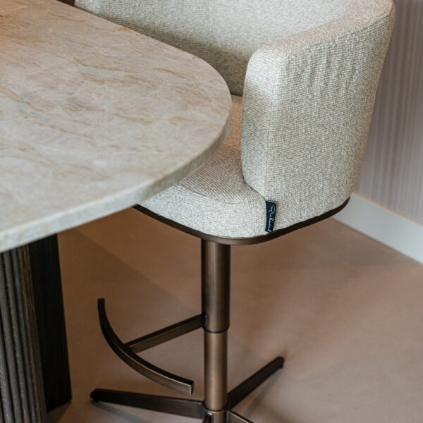 Barstoel Cheyenne biscotti swivel