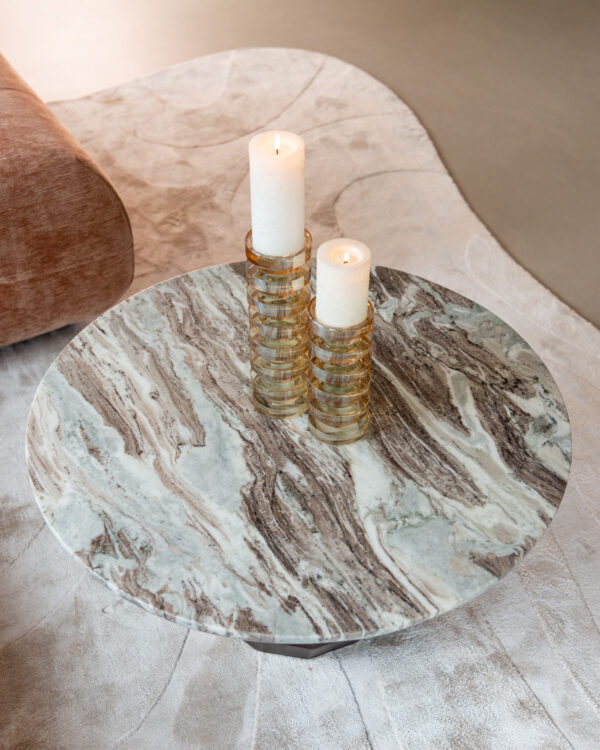 Salontafel Oberoy Blush beige 80Ø