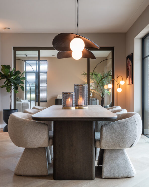 Eettafel Nando brown 230
