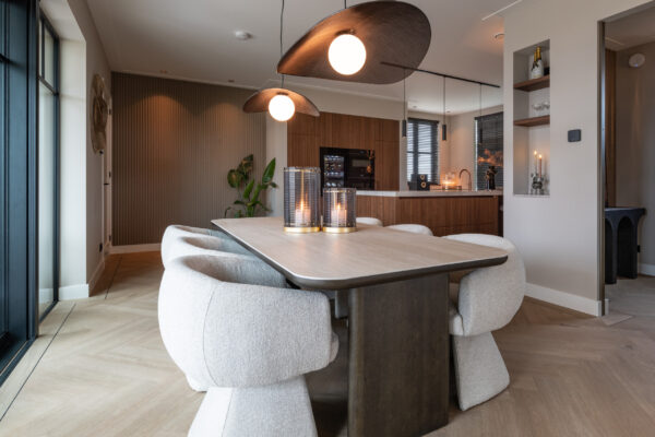 Eettafel Nando brown 230