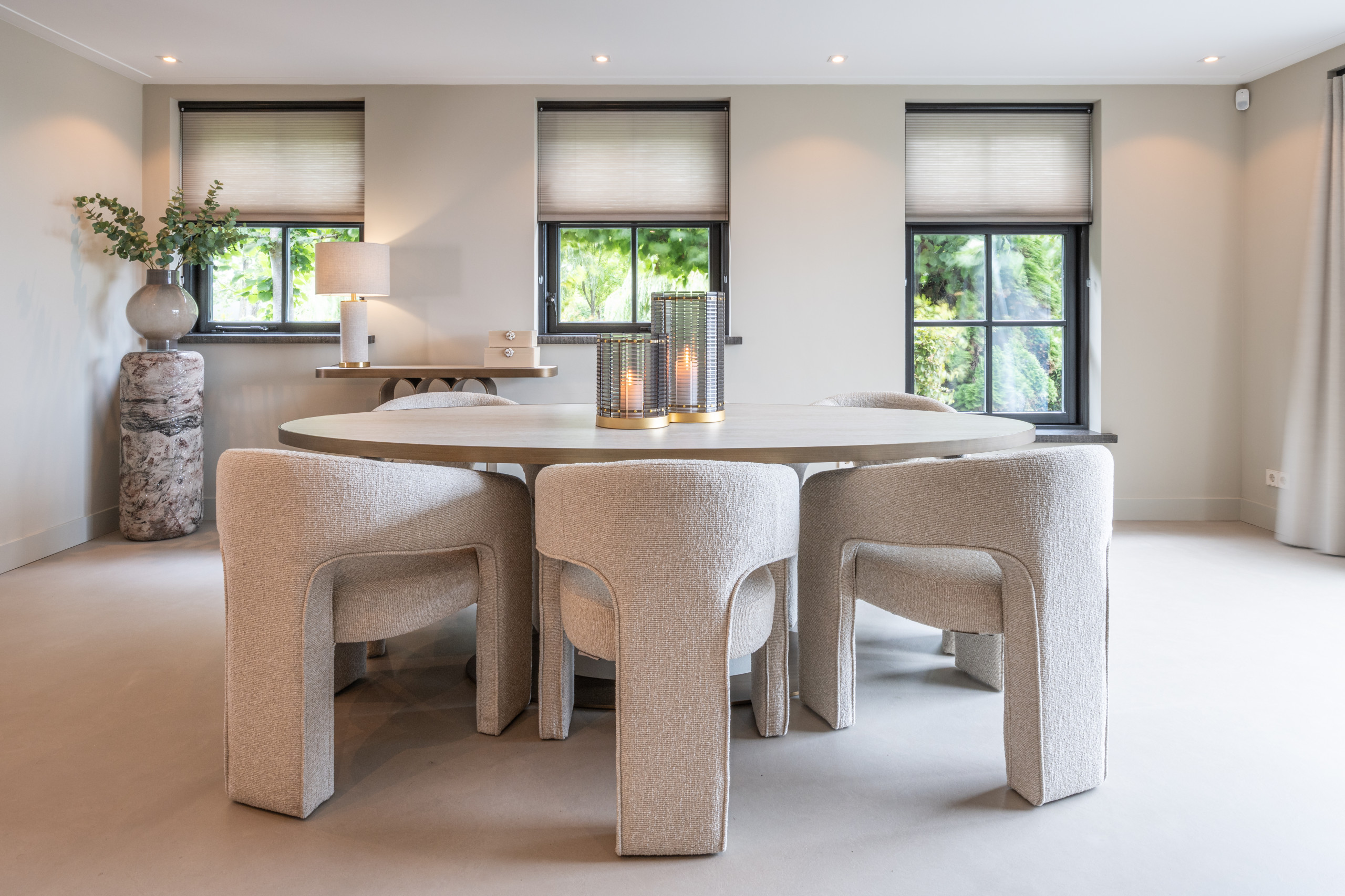 Eettafel Tivoli white oval 230 - Afbeelding 9