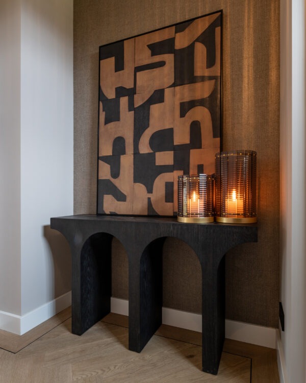 Wall art Cascade brown