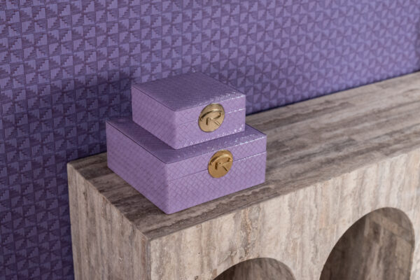 Opbergdoos Joelle purple small