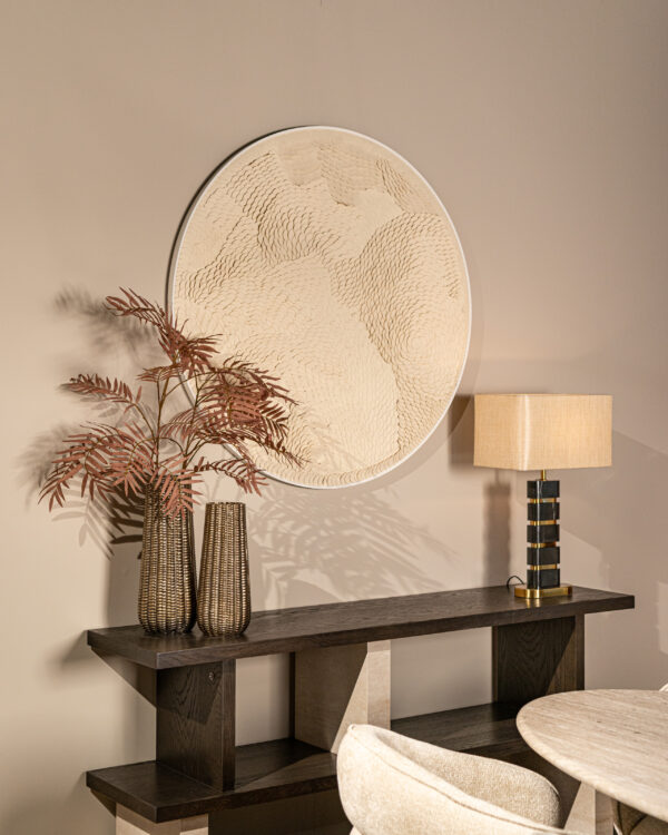 Wall art Flow white