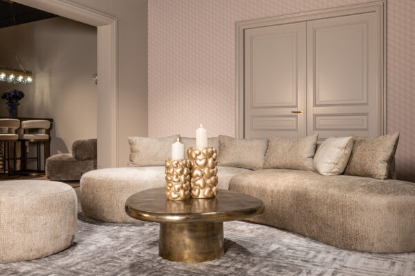Salontafel Pulitzer brushed gold