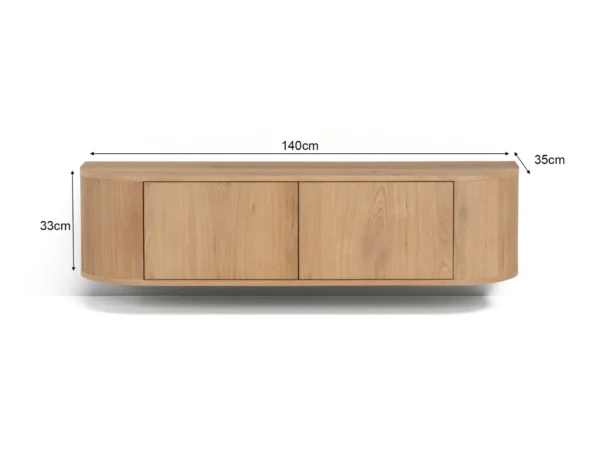 TV meubel Novero Zwevend 140cm6