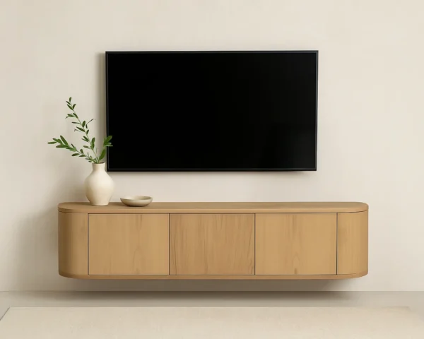 TV meubel Novero Zwevend Naturel 180 cm3