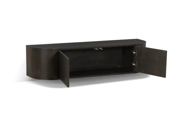 Tv meubel Novero Espresso Zwevend 140cm2