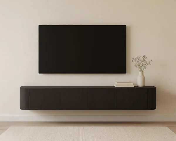 Tv meubel Novero Espresso Zwevend 220 cm4