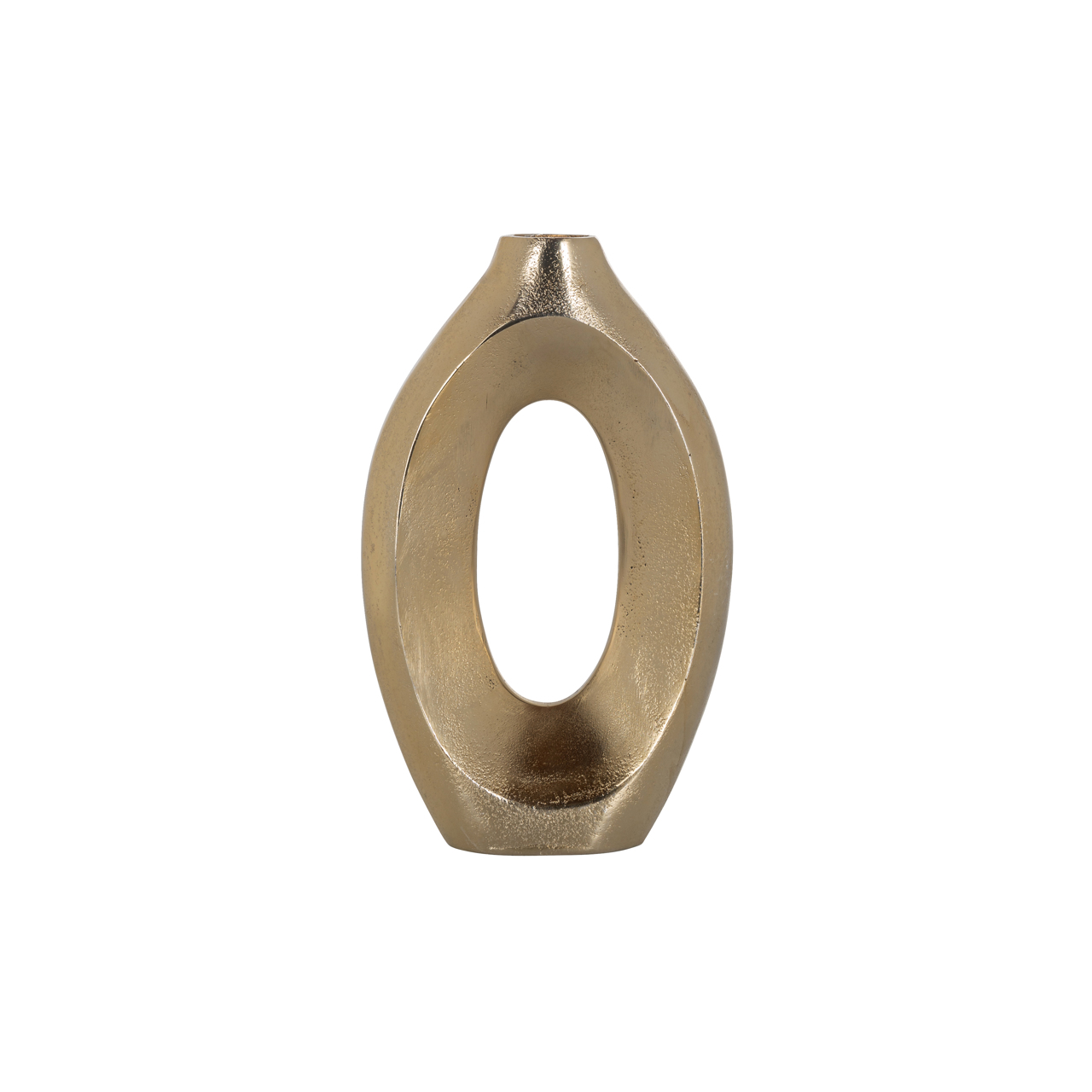 Vaas Alma brushed gold small - Afbeelding 3