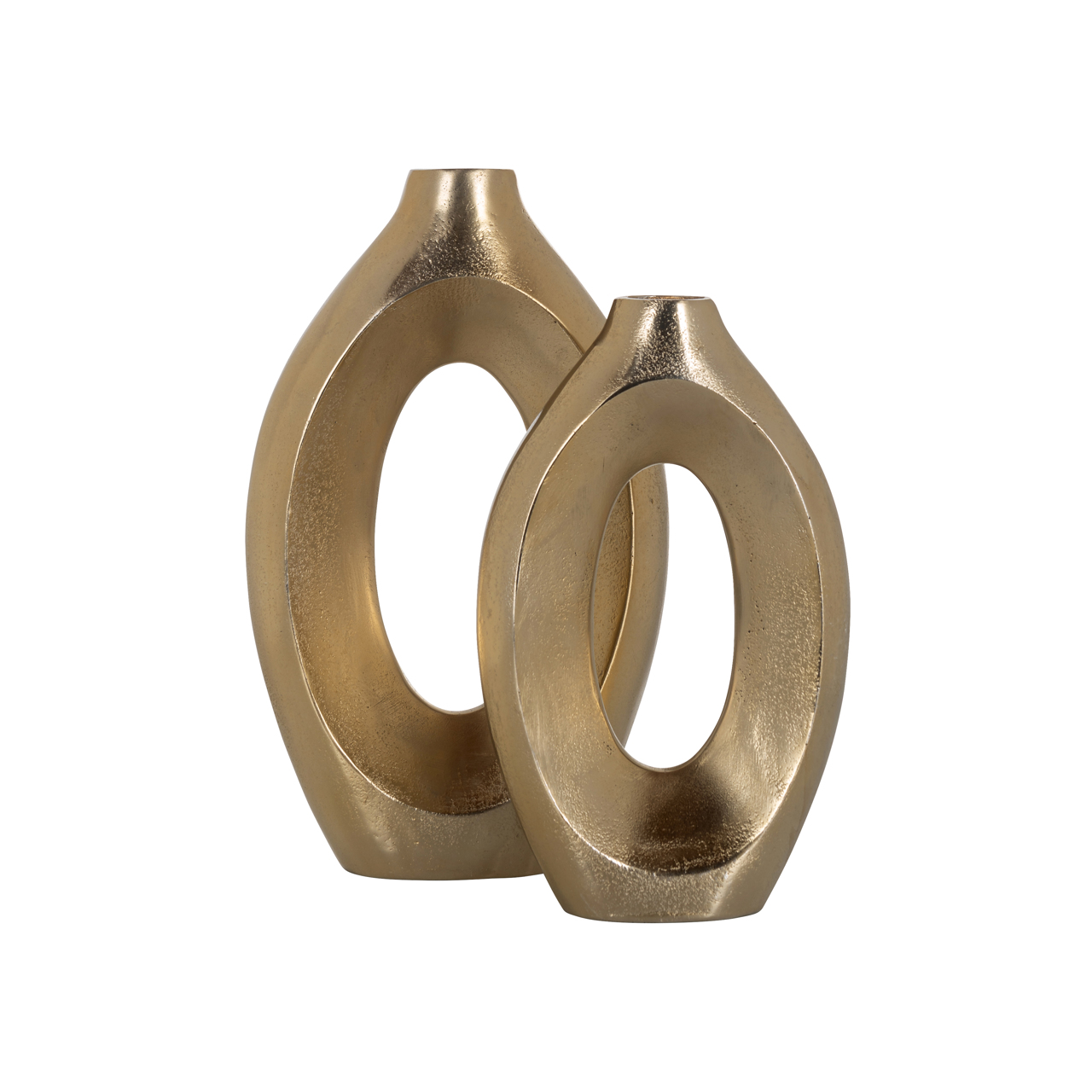 Vaas Alma brushed gold small - Afbeelding 4