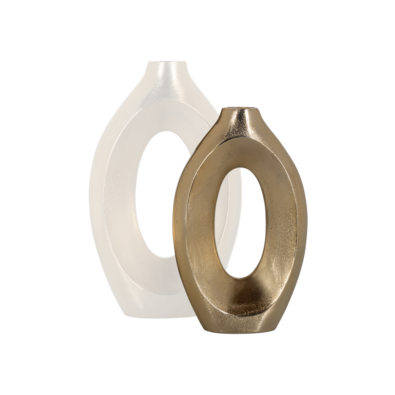 Vaas Alma brushed gold small - Afbeelding 5