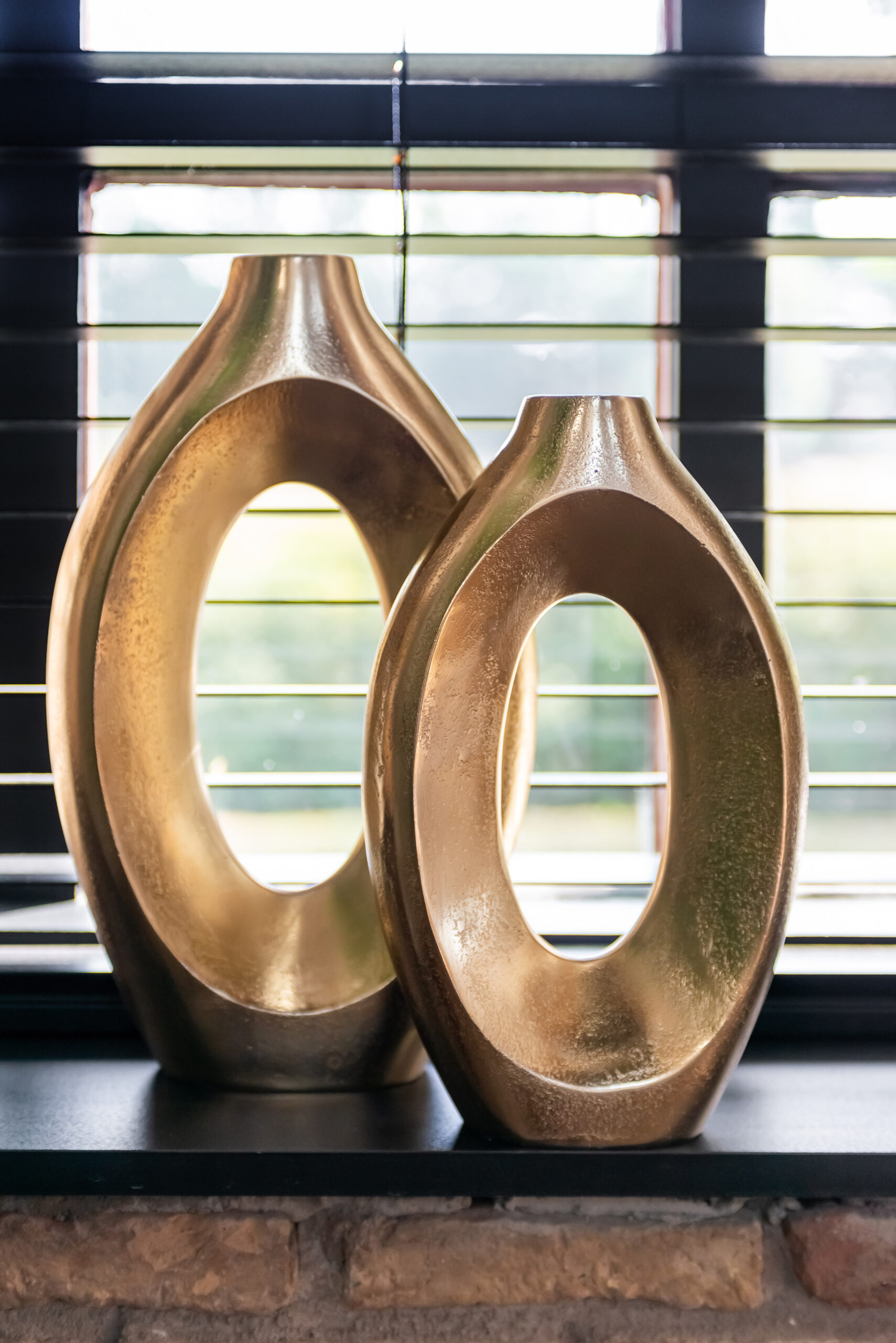 Vaas Alma brushed gold small - Afbeelding 8