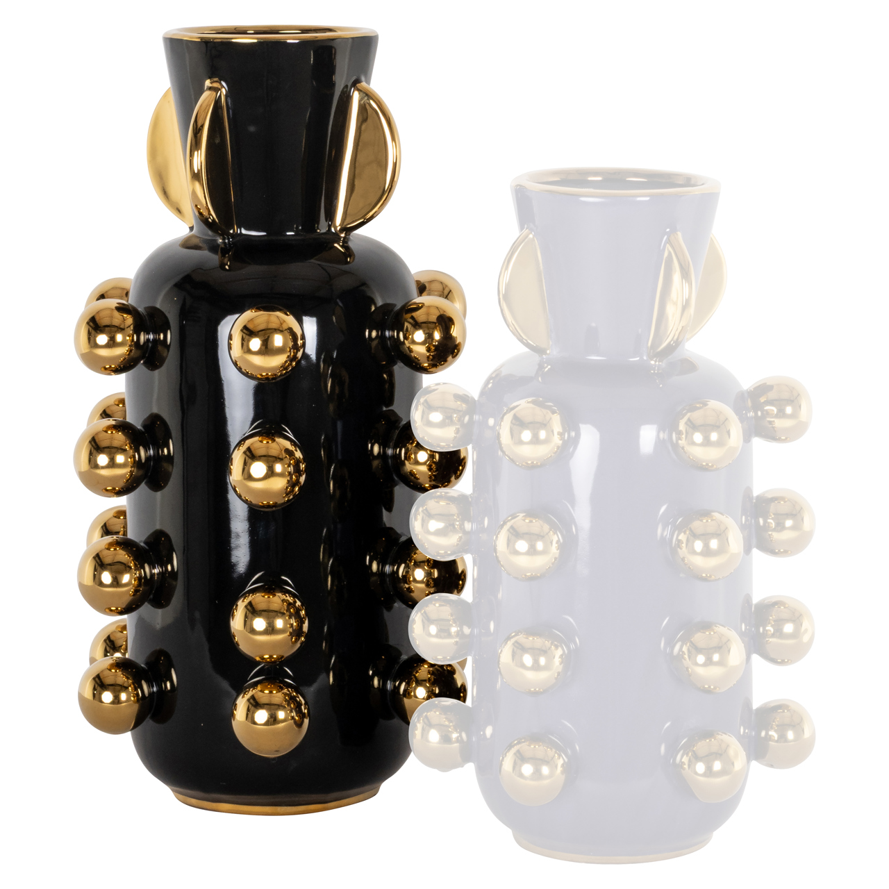 Vaas Zalia black large - Afbeelding 2