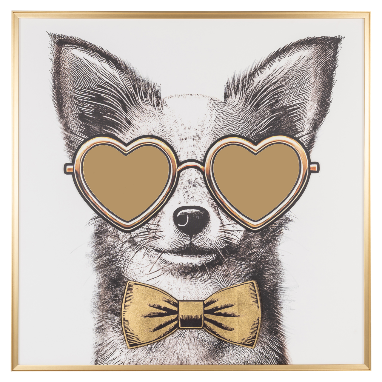 Wall art Bodhy black/gold