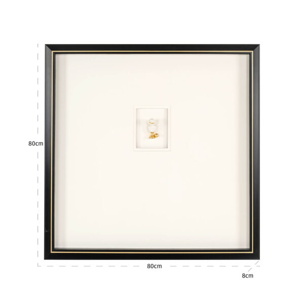 Wall art Hanna black/white