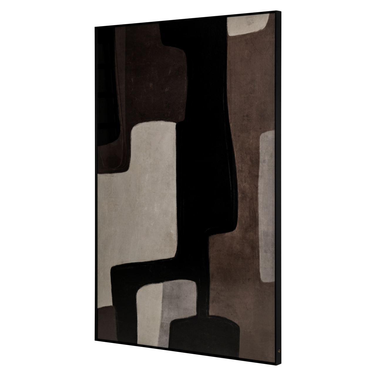 Wall art Mirage brown right - Afbeelding 3