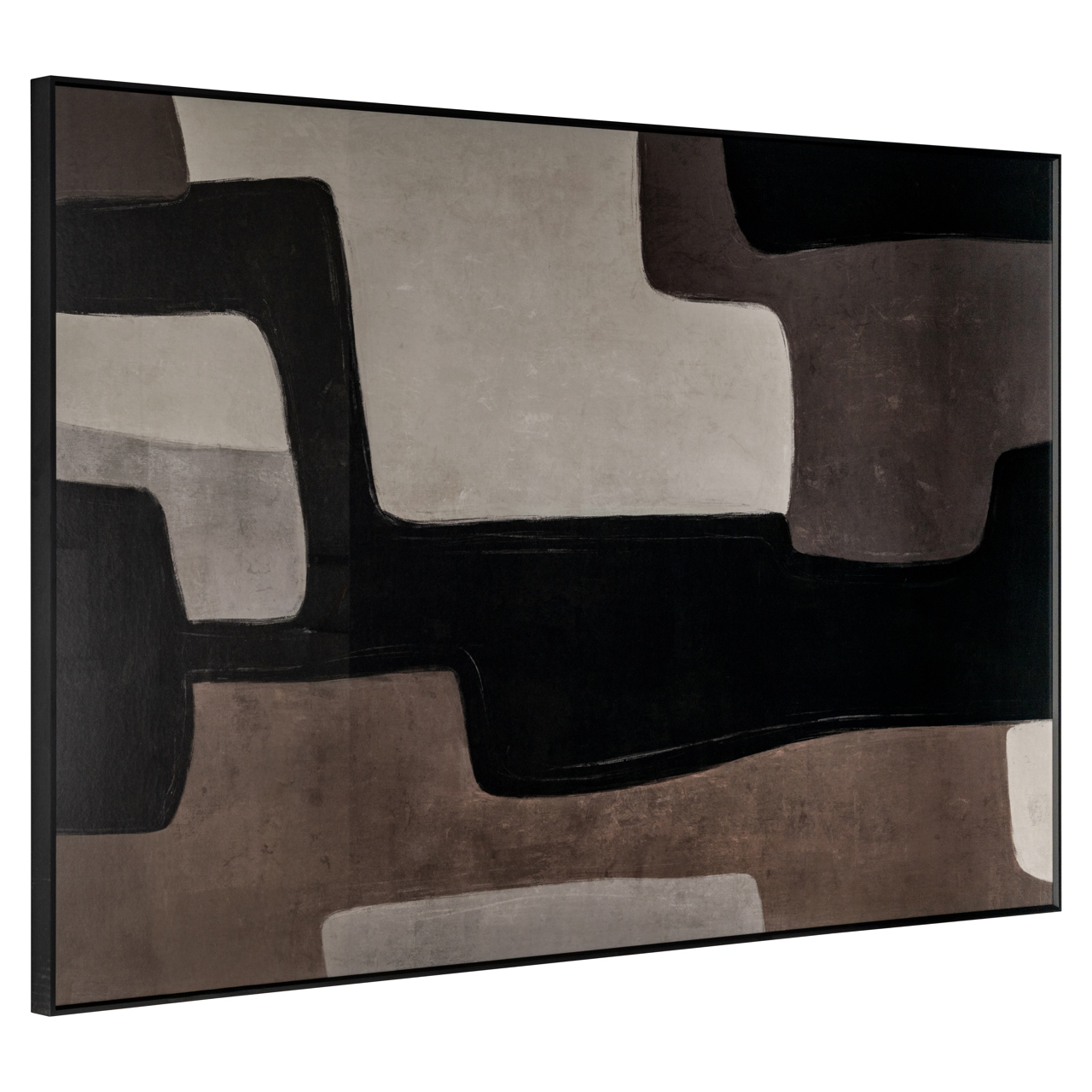 Wall art Mirage brown right - Afbeelding 5