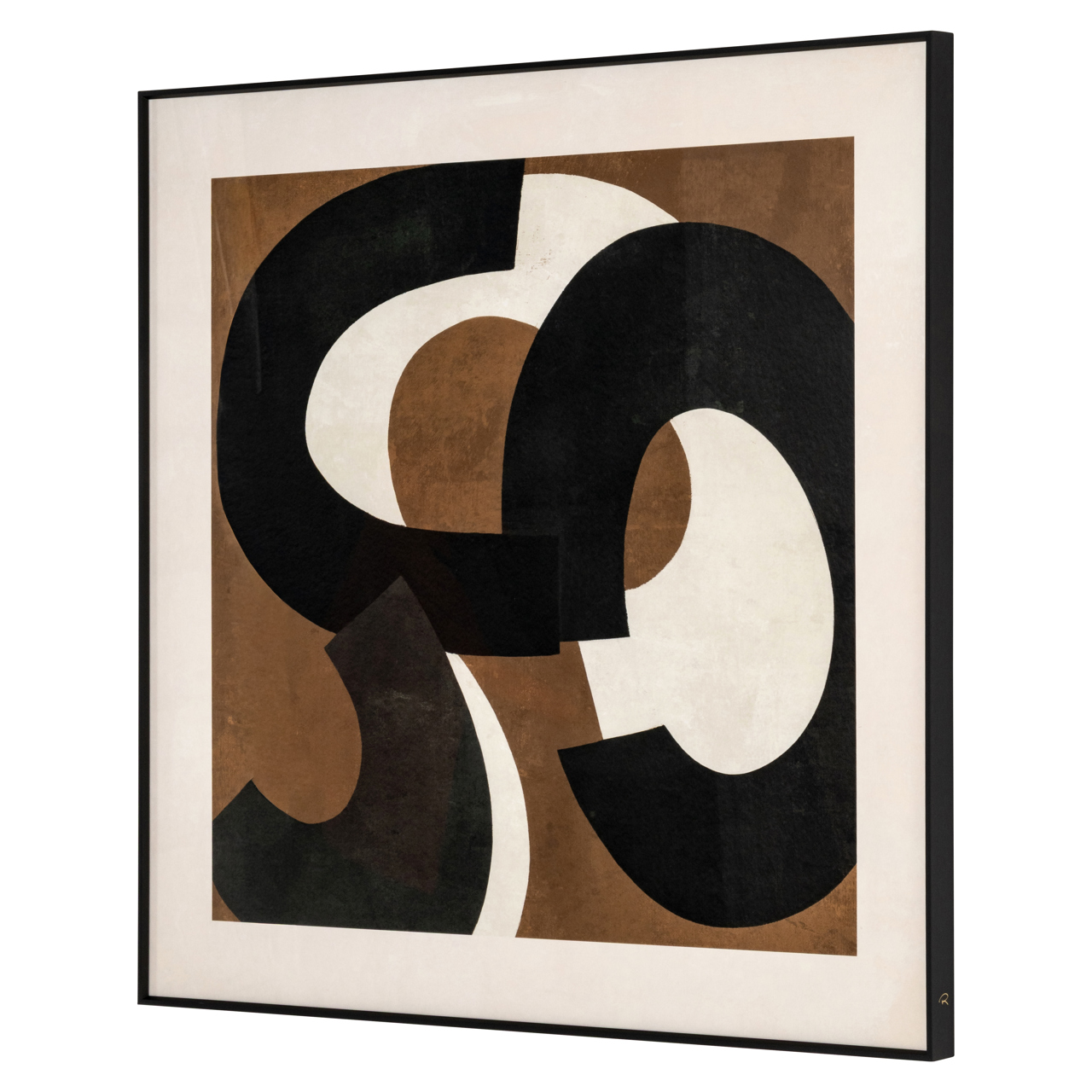 Wall art Euphoria brown right - Afbeelding 3