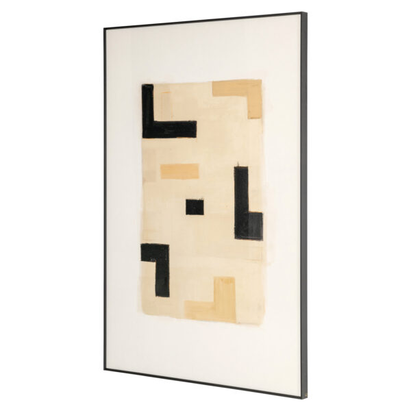 Wall art Vortex beige right