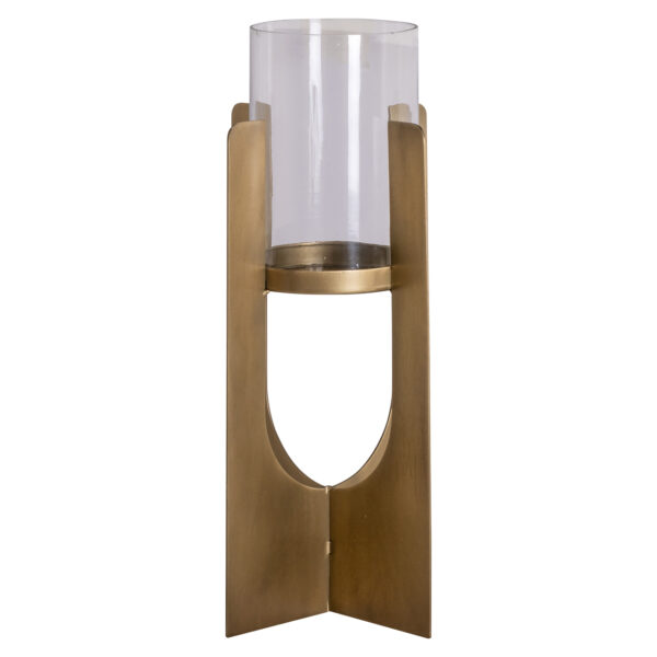 Windlicht Dalou gold small