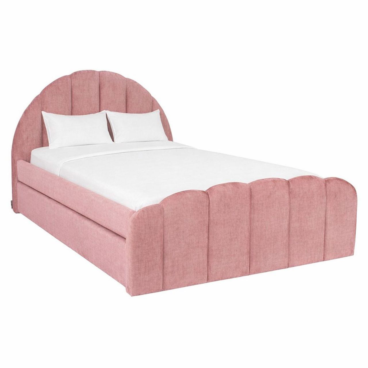 Bed Pixie rosewood jewel 120×200 with pull-out bed